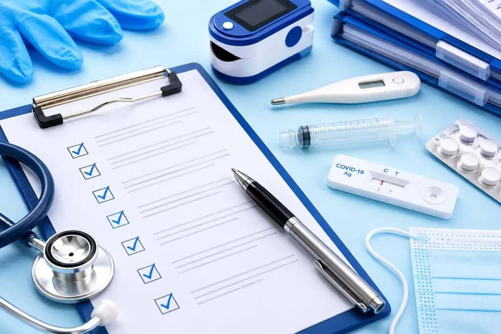 Full Checklist of Documents for MDA